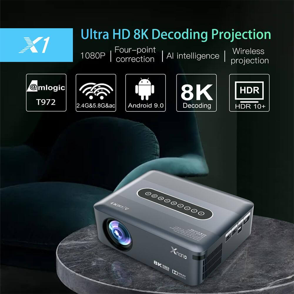 How to look for X1 Amlogic T972 smart projector original supplier