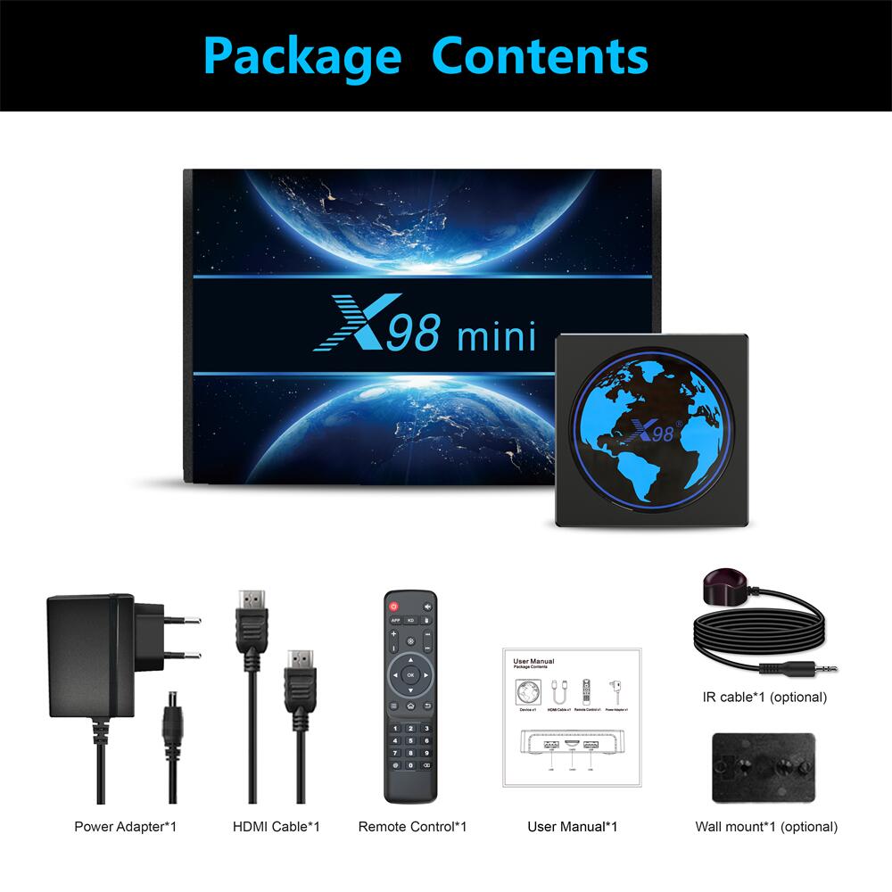 OEM X98mini Amlogic S905W2 android tv box by china Source supplier in 2025