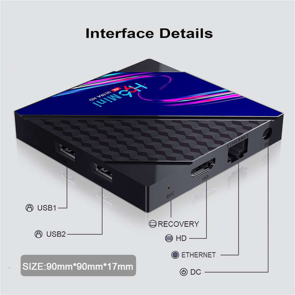 OEM H96 Mini V8 RockChip RK3228A smart tv box by china original provider