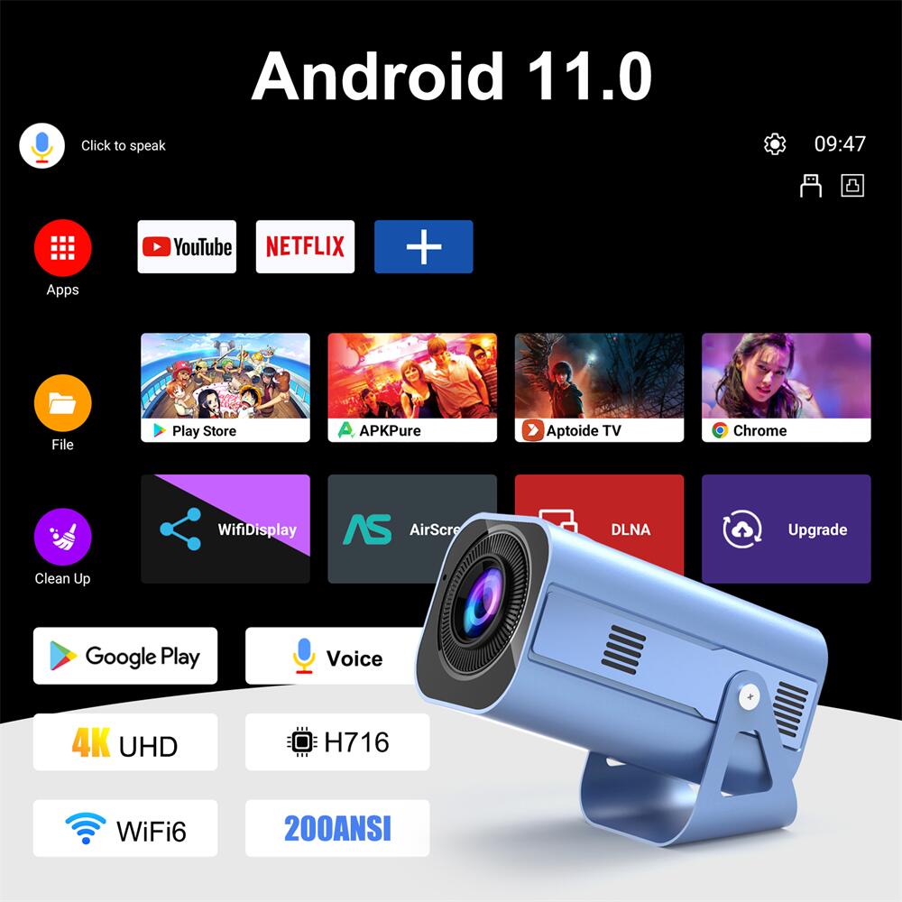 How to OEM Allwinner H716 H96Max B11 android projector by Source factory