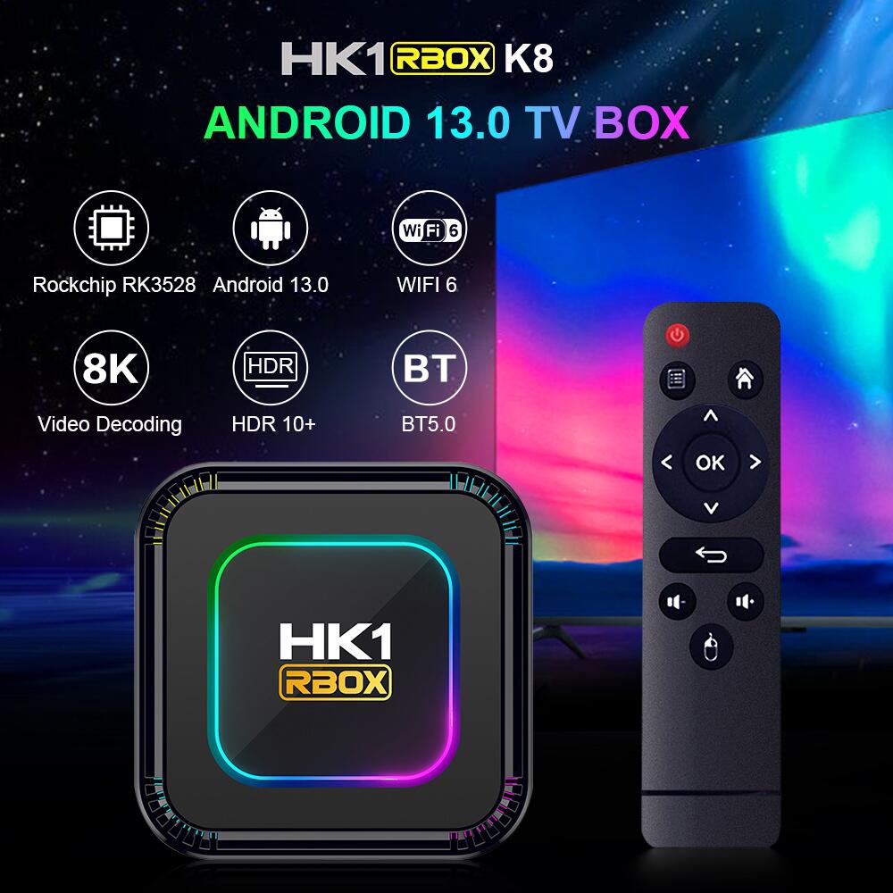 ODM Hk1 K8 RockChip RK3528 iptv boxes by Source provider