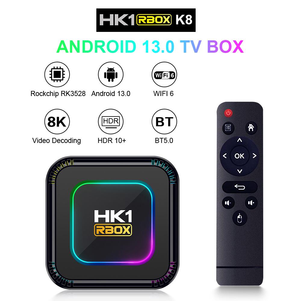 ODM Hk1 K8 RockChip RK3528 iptv boxes by Source provider