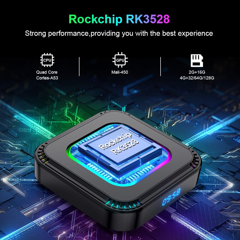 ODM Hk1 K8 RockChip RK3528 iptv boxes by Source provider