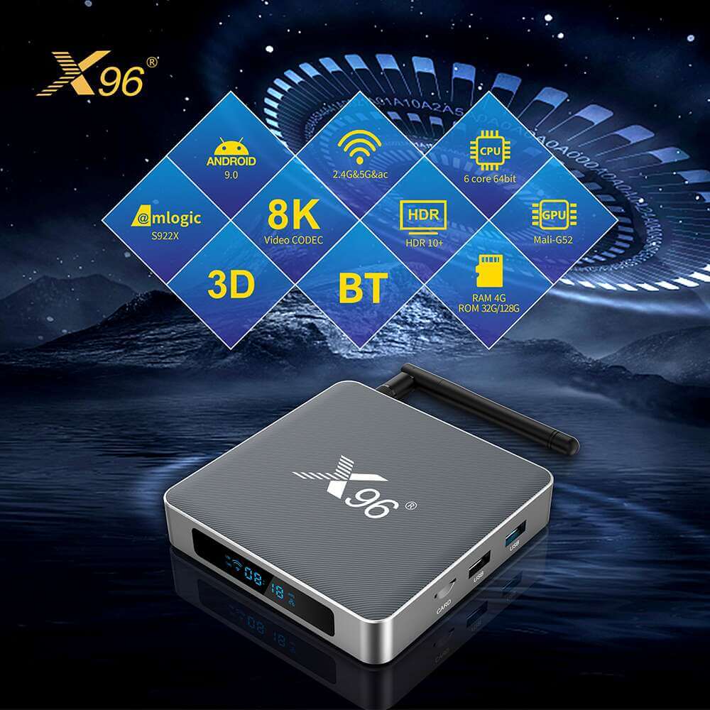 How to ODM Amlogic S922X X96 X9 linux tv box by original exporter