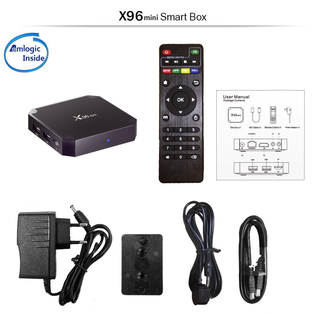 customize Amlogic S905W2 X96mini smart tv boxes by Source provider in 2025