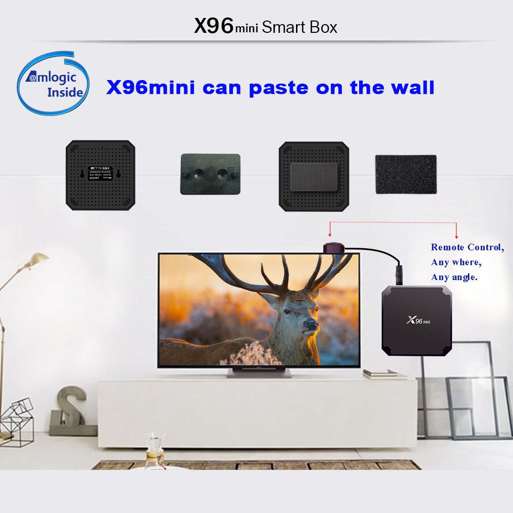 customize Amlogic S905W2 X96mini smart tv boxes by Source provider in 2025