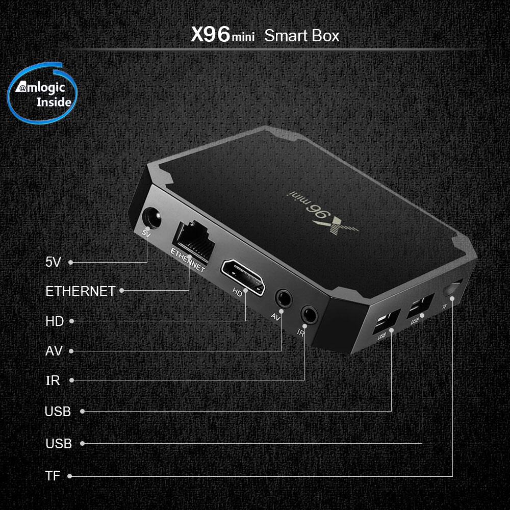 customize Amlogic S905W2 X96mini smart tv boxes by Source provider in 2025