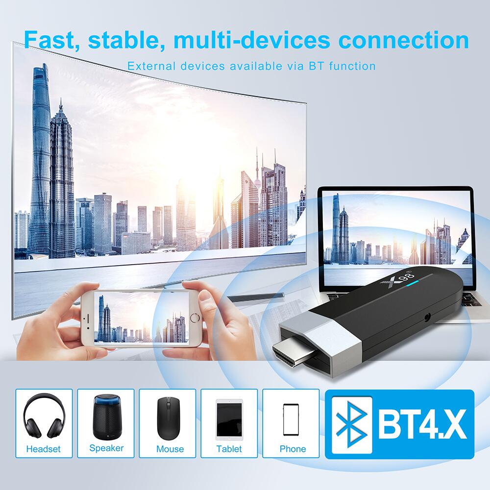 customize X98-S500 Amlogic S905y4 smart tv stick by original manufacturer in 2025