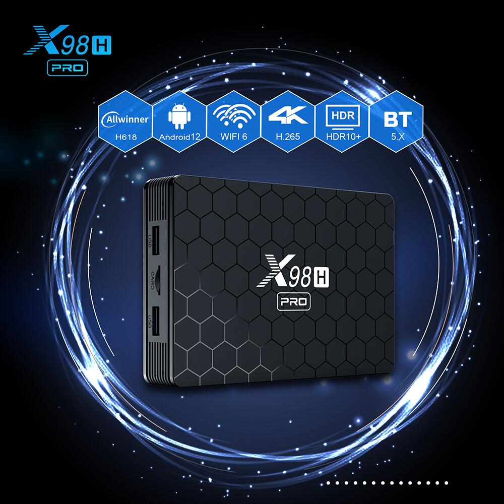 How to ODM X98H Pro Allwinner H618 android tv box by original manufacturer